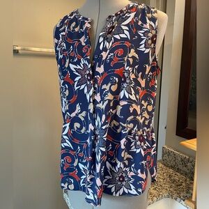 Loft short sleeve blouse